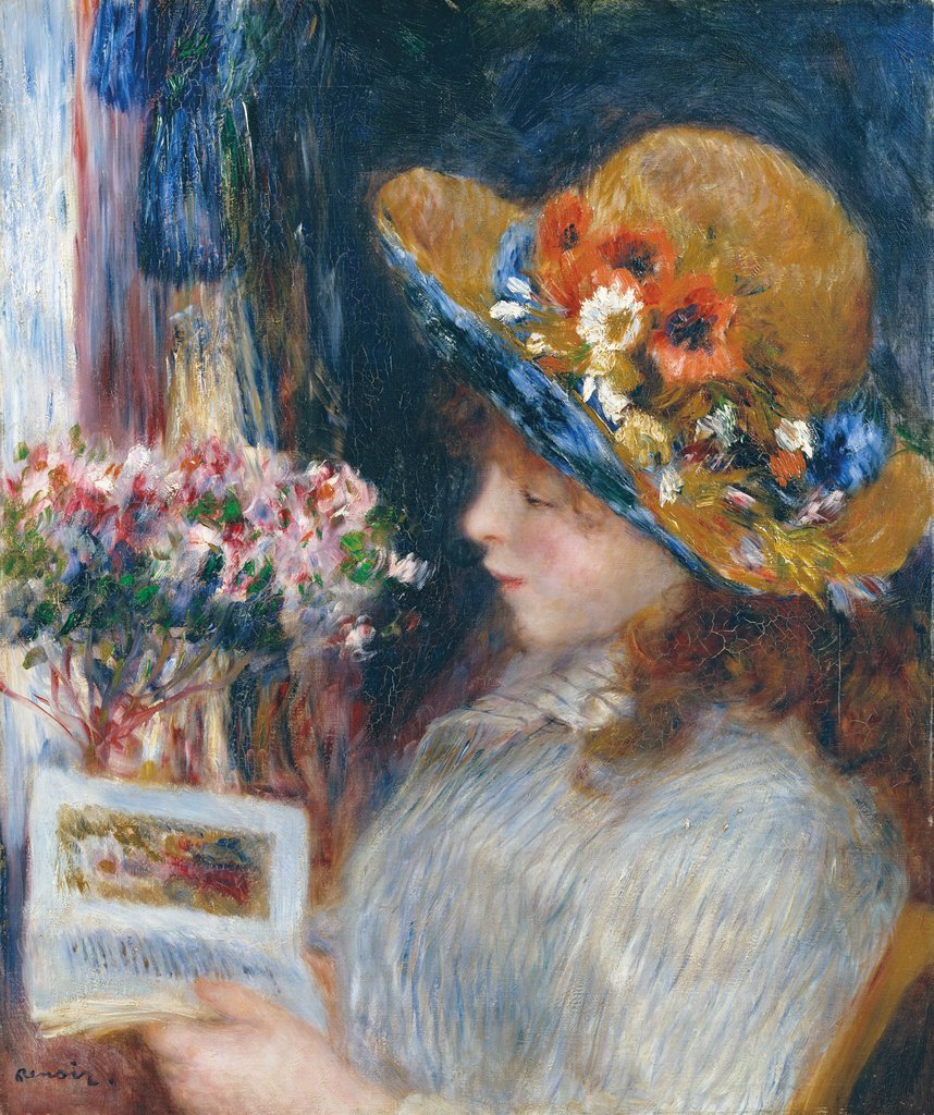 Reading Girl, Auguste Renoir