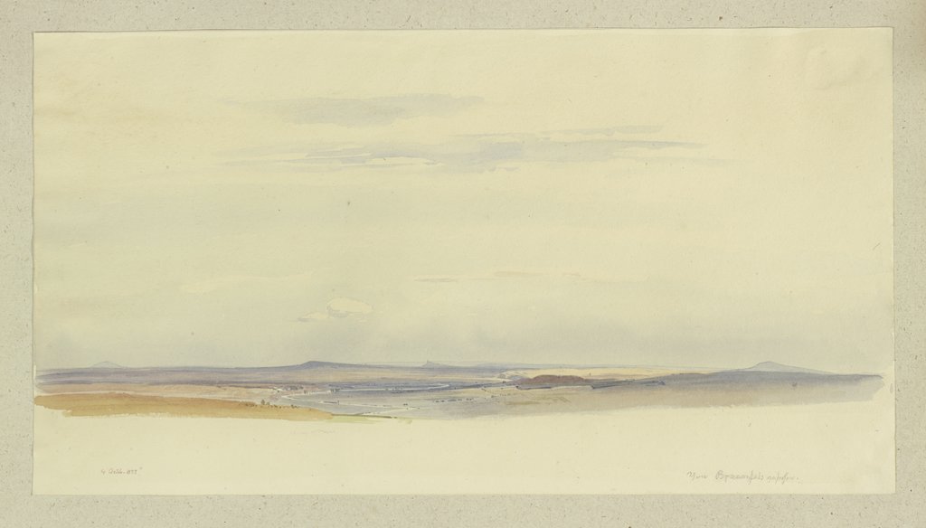 Landschaft bei Braunfels, Carl Theodor Reiffenstein