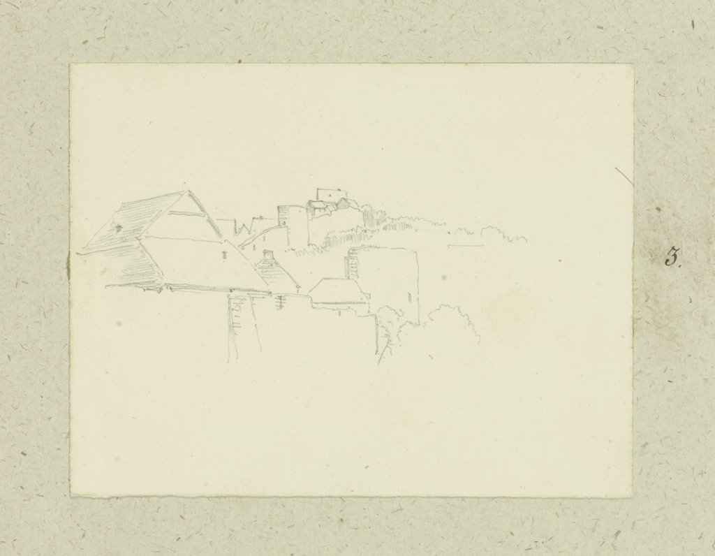 Gebäudeensemble mit Festungsanlagen, Carl Theodor Reiffenstein