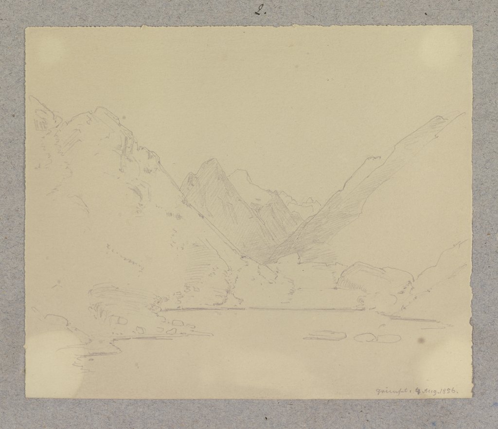 Der Grimsel in den Berner Alpen, Carl Theodor Reiffenstein