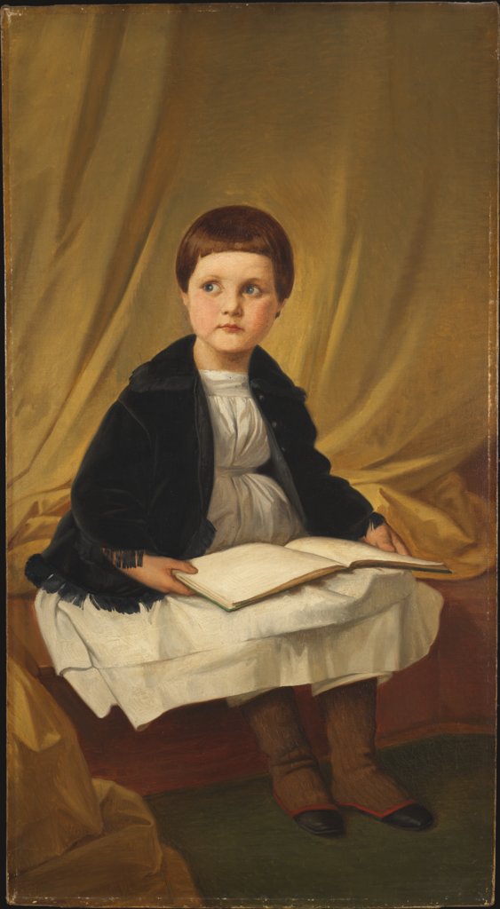 Portrait of Agnes von Steinle the Artist’s Daughter,, Edward von Steinle