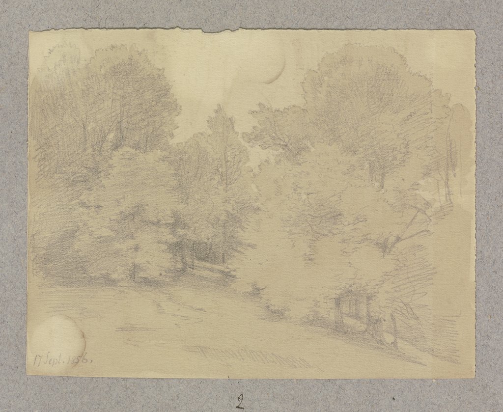 Waldlichtung, Carl Theodor Reiffenstein
