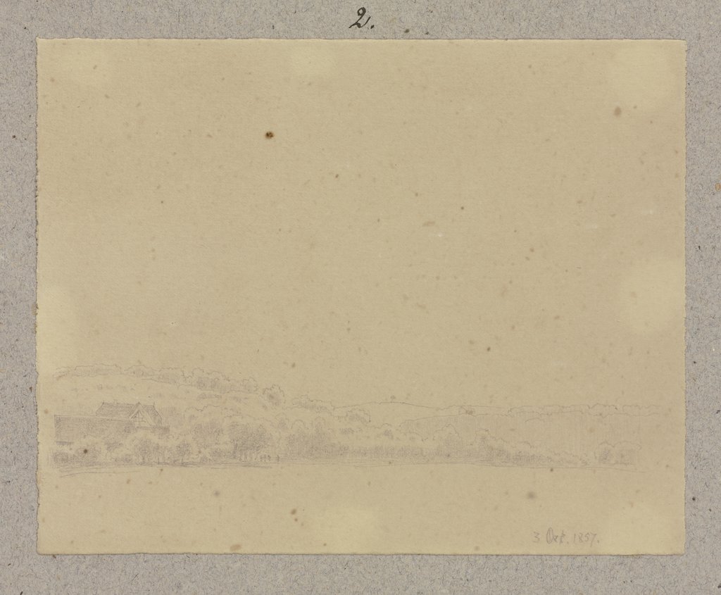 Gehöft in einer Landschaft, Carl Theodor Reiffenstein