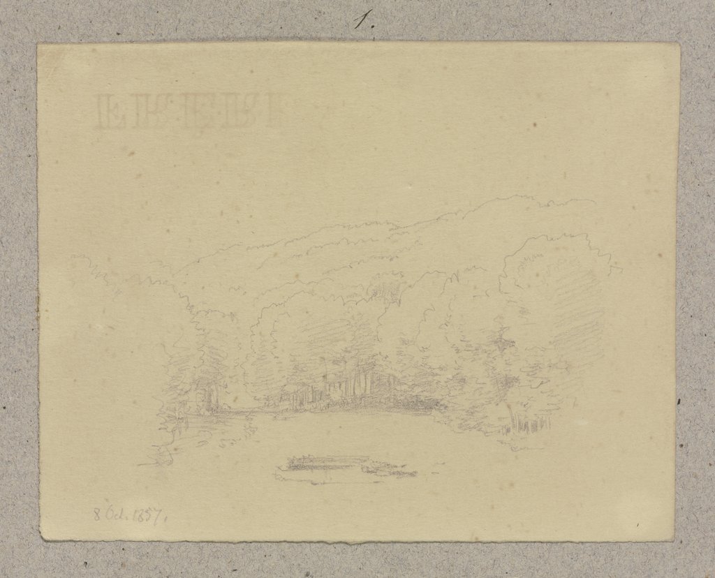 Waldlichtung, Carl Theodor Reiffenstein