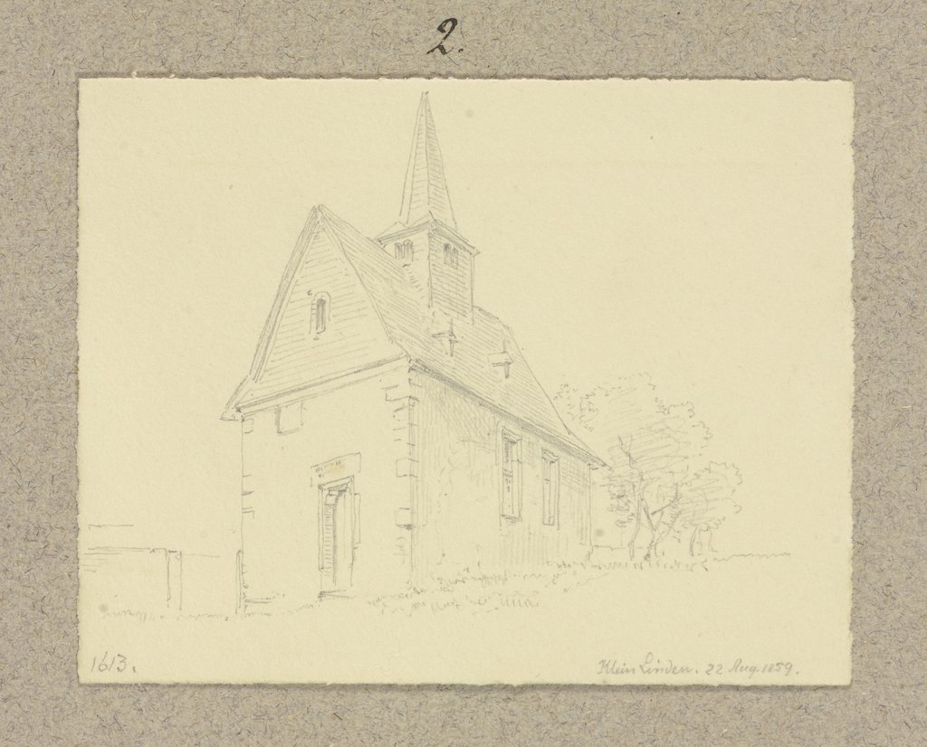 Chapel in Klein-Linden, Carl Theodor Reiffenstein
