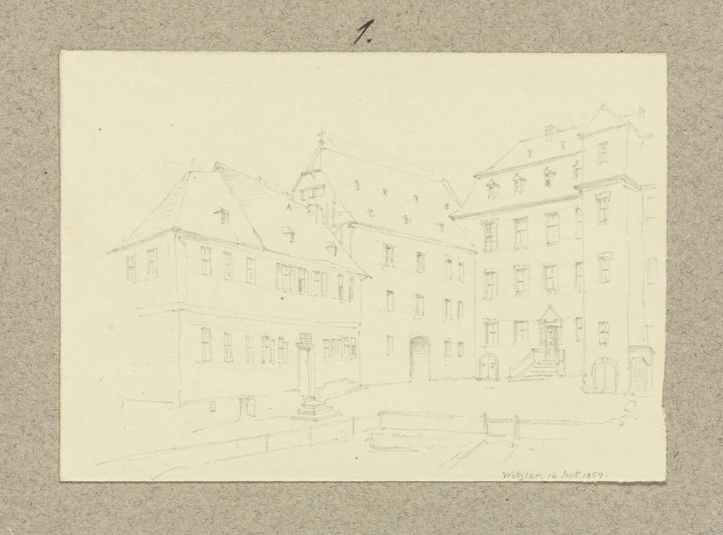 Building ensemble in Wetzlar, Carl Theodor Reiffenstein