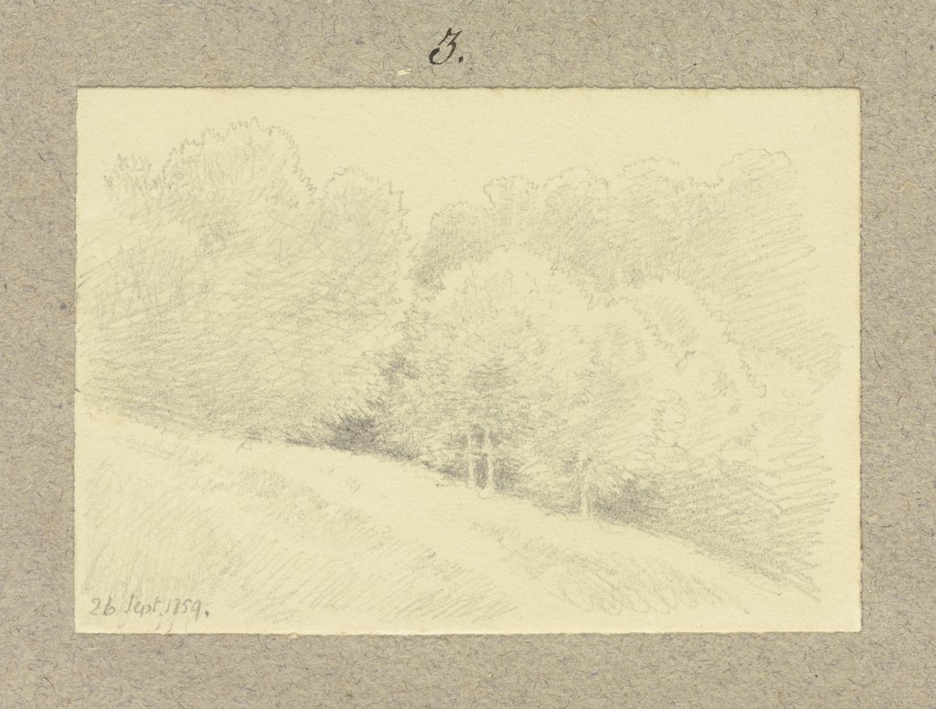 Forest slope, Carl Theodor Reiffenstein