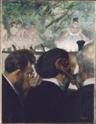Edgar Degas, Die Orchestermusiker, 1872 (1874 – 1876)