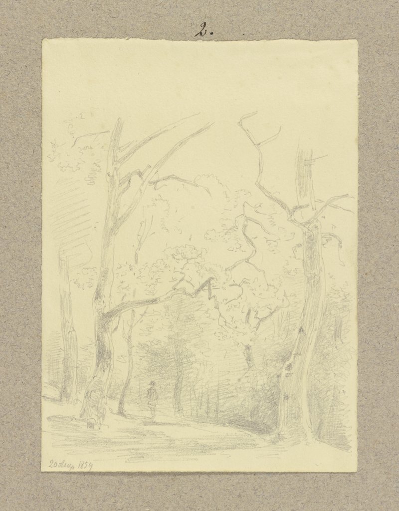 Waldweg, Carl Theodor Reiffenstein