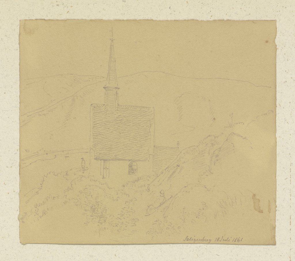 The Zilles chapel, Carl Theodor Reiffenstein