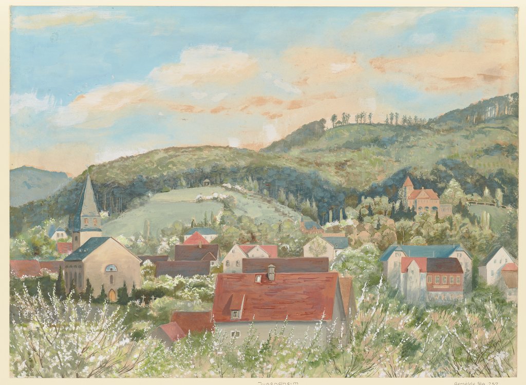 Ansicht von Seeheim, Thomas Dielmann