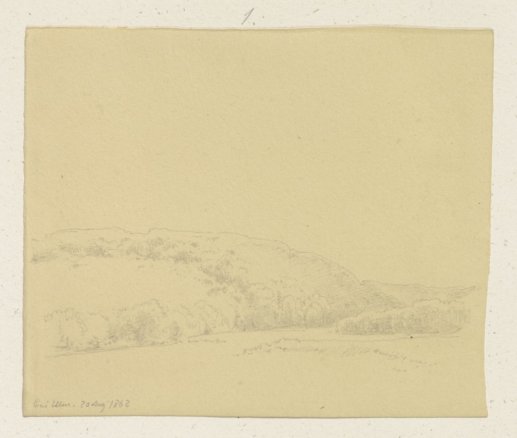 Hillscape near Ulm, Carl Theodor Reiffenstein