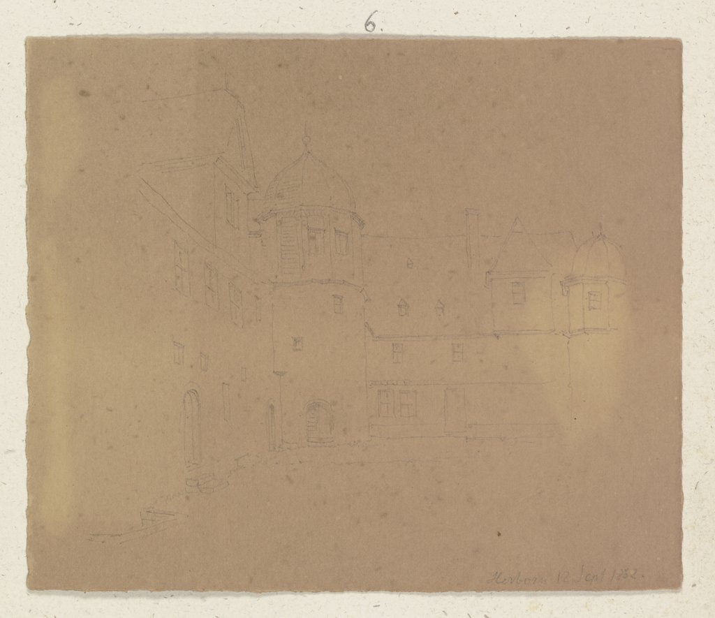 Innenhof der Hohen Schule Herborn (Academia Nassauensis), Carl Theodor Reiffenstein