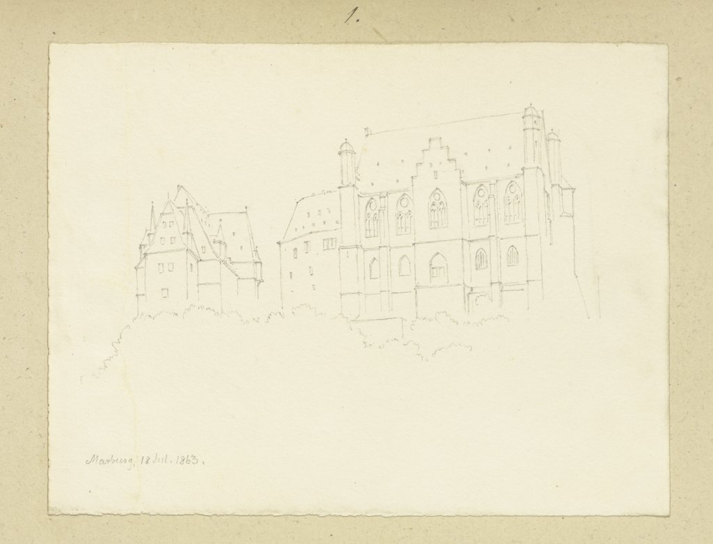 Marburg castle, Carl Theodor Reiffenstein