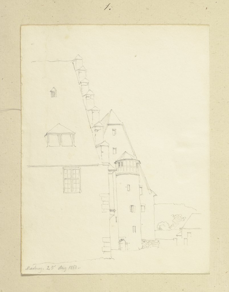 Das Kornhaus in Marburg, Carl Theodor Reiffenstein