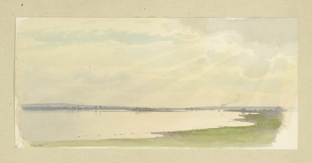 Flusslandschaft, Carl Theodor Reiffenstein