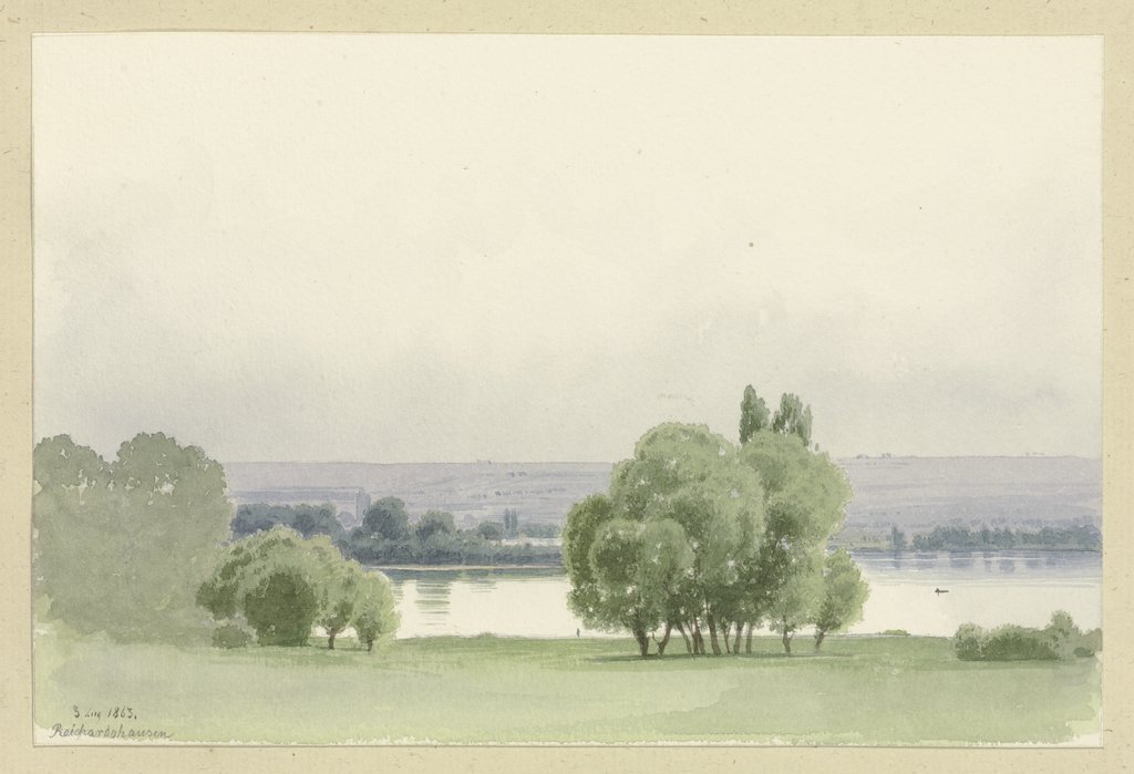 Landschaft bei Reichartshausen, Carl Theodor Reiffenstein