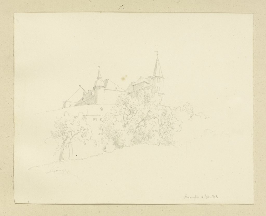 Braunfels castle, Carl Theodor Reiffenstein