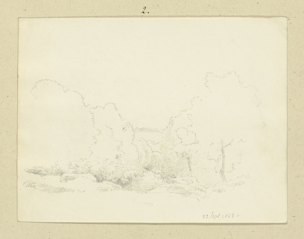 Waldstück, Carl Theodor Reiffenstein