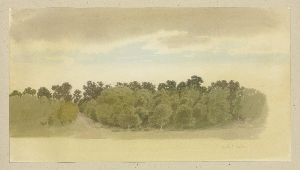Waldlandschaft, Carl Theodor Reiffenstein