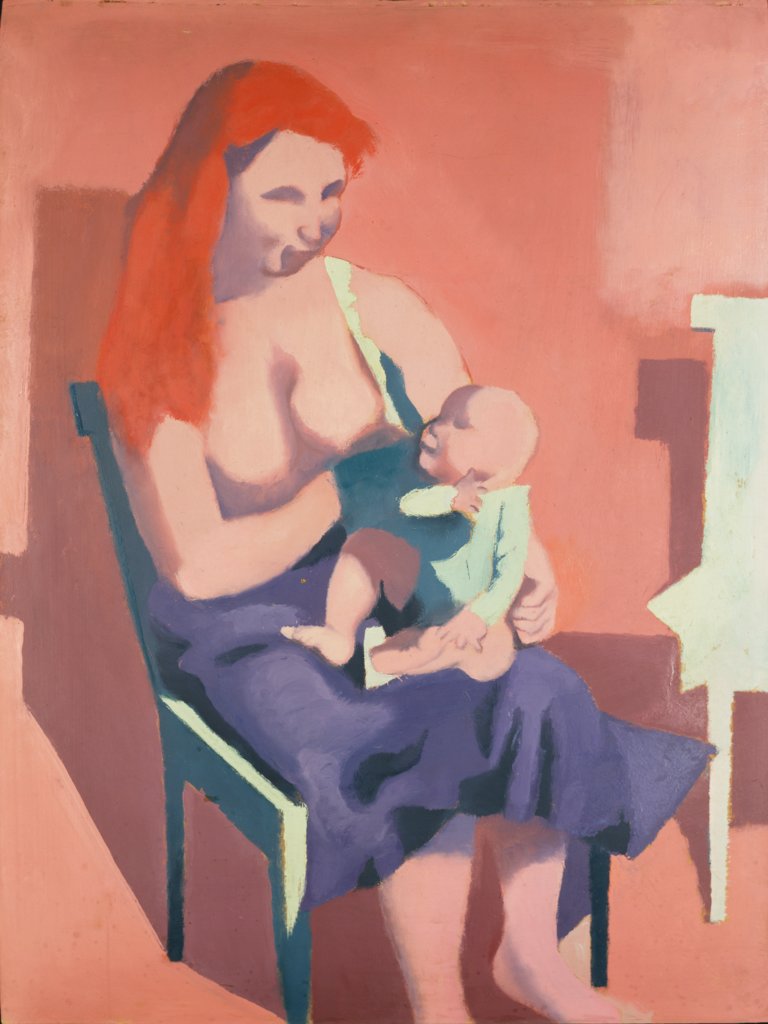 Mother and Child, Reinhold Ewald