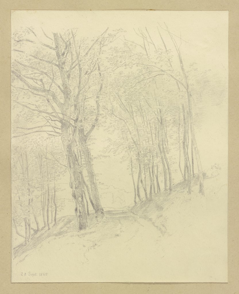 Waldweg, Carl Theodor Reiffenstein