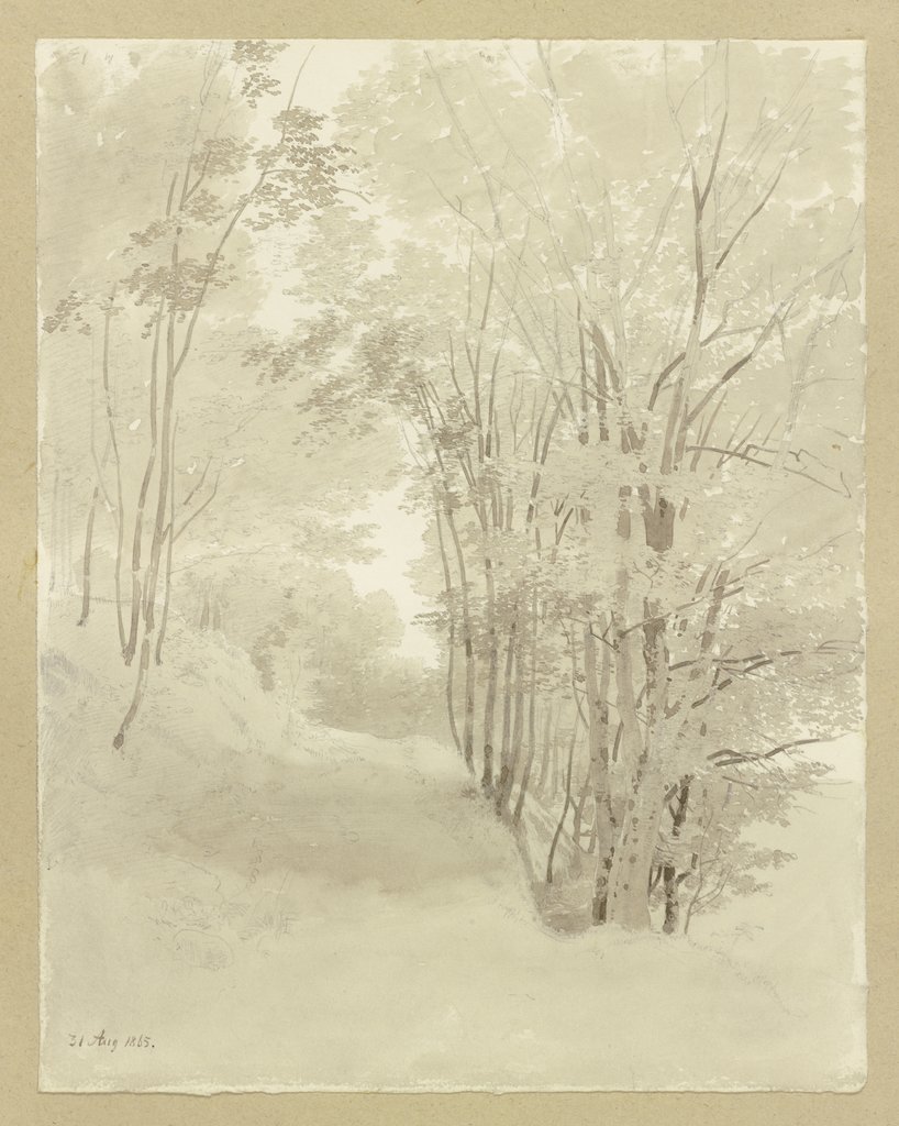 Waldweg, Carl Theodor Reiffenstein