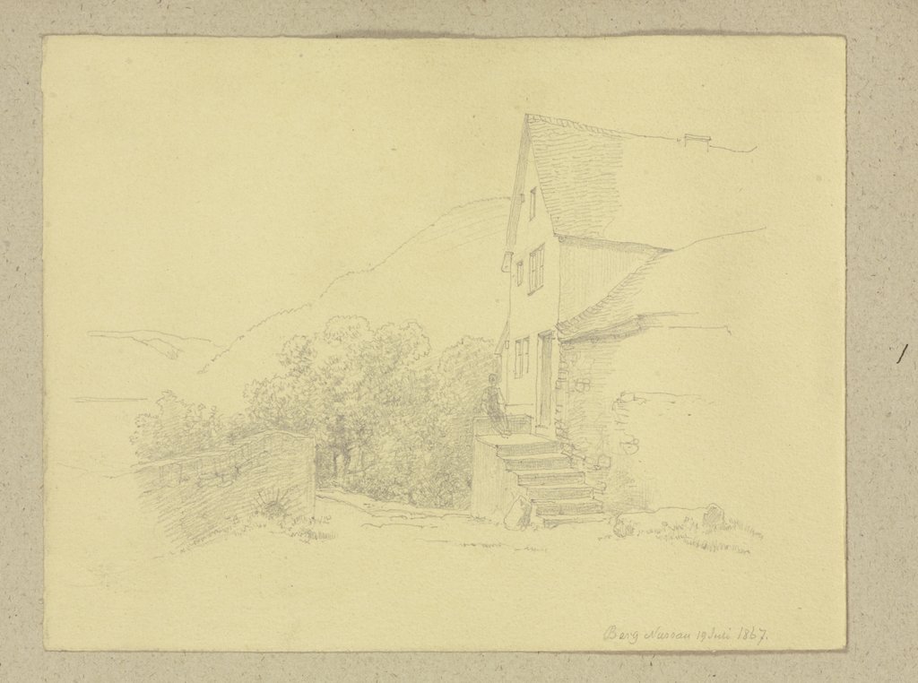 Haus bei Nassau, Carl Theodor Reiffenstein