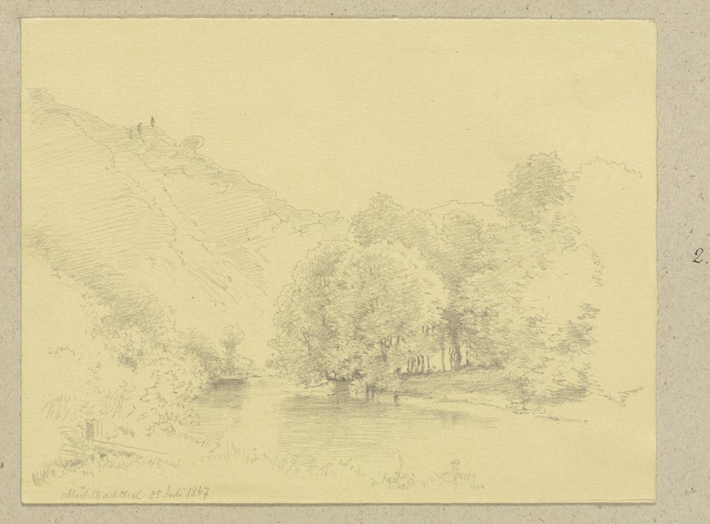 Mühlbach Valley near Nassau, Carl Theodor Reiffenstein