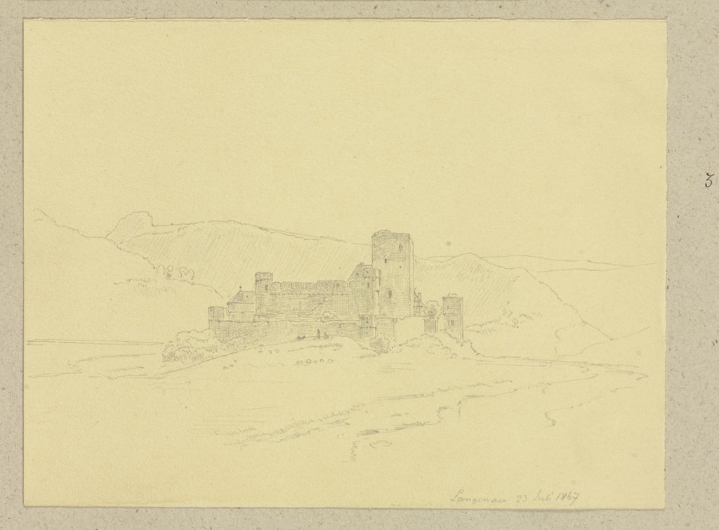 Langenau castle, Carl Theodor Reiffenstein