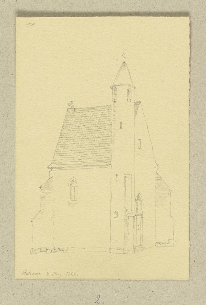 Die Nikolauskapelle in Achern, Carl Theodor Reiffenstein
