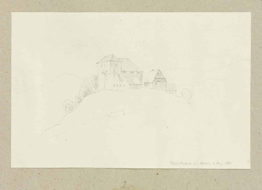 Rodeck castle, Carl Theodor Reiffenstein
