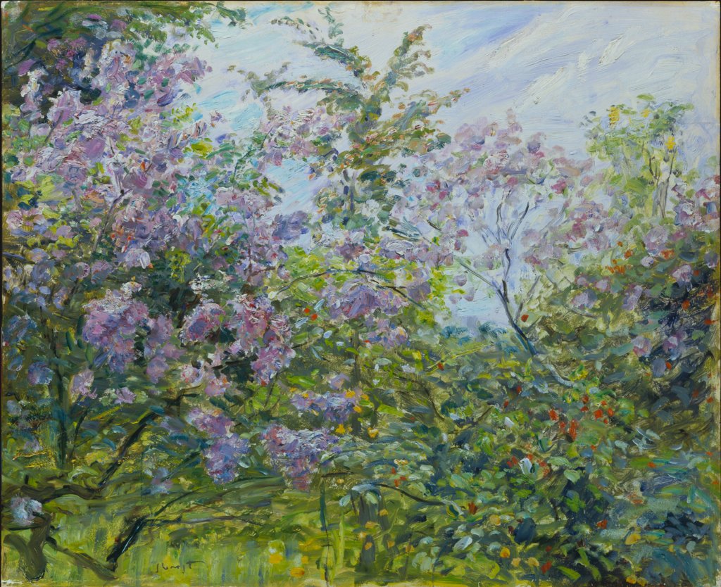 Blossoming Lilac, Max Slevogt