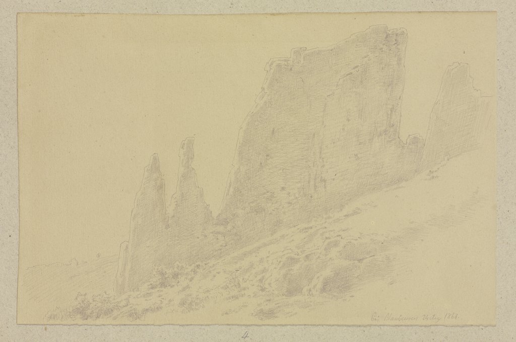 Ridge near Blaubeuren, Carl Theodor Reiffenstein