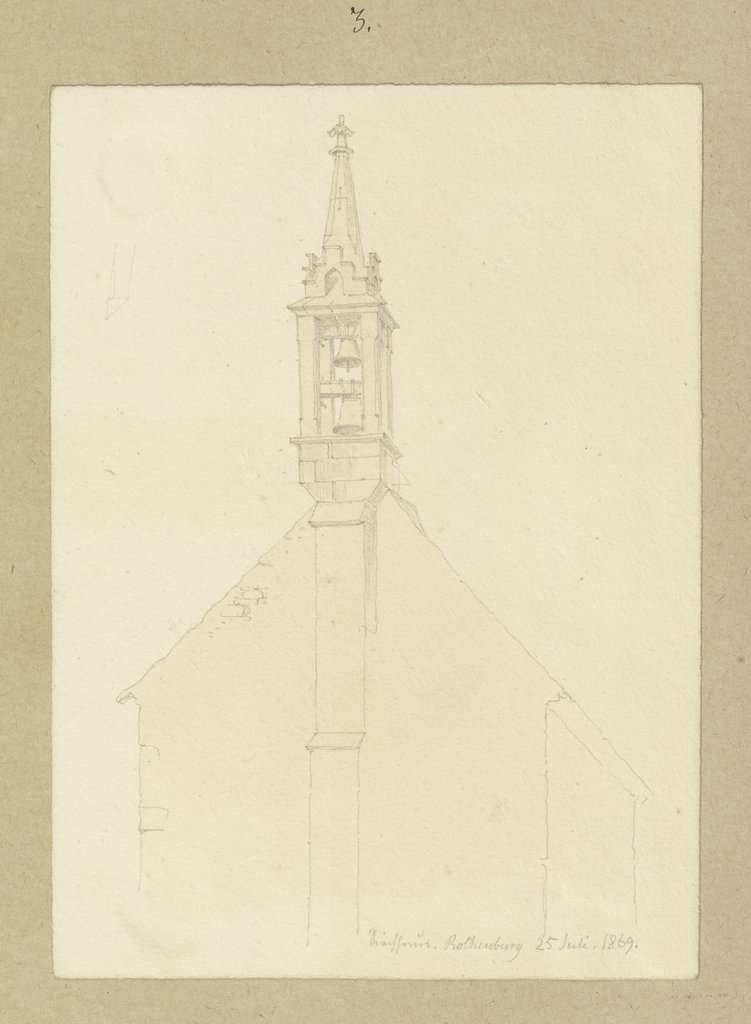 Kapelle am Siechhaus zu St. Leonhard bei Rothenburg ob der Tauber, Carl Theodor Reiffenstein