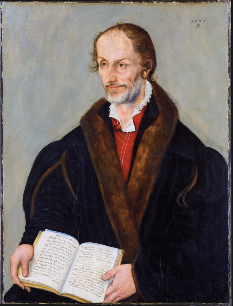 Portrait of Philipp Melanchthon, Lucas Cranach the Younger
