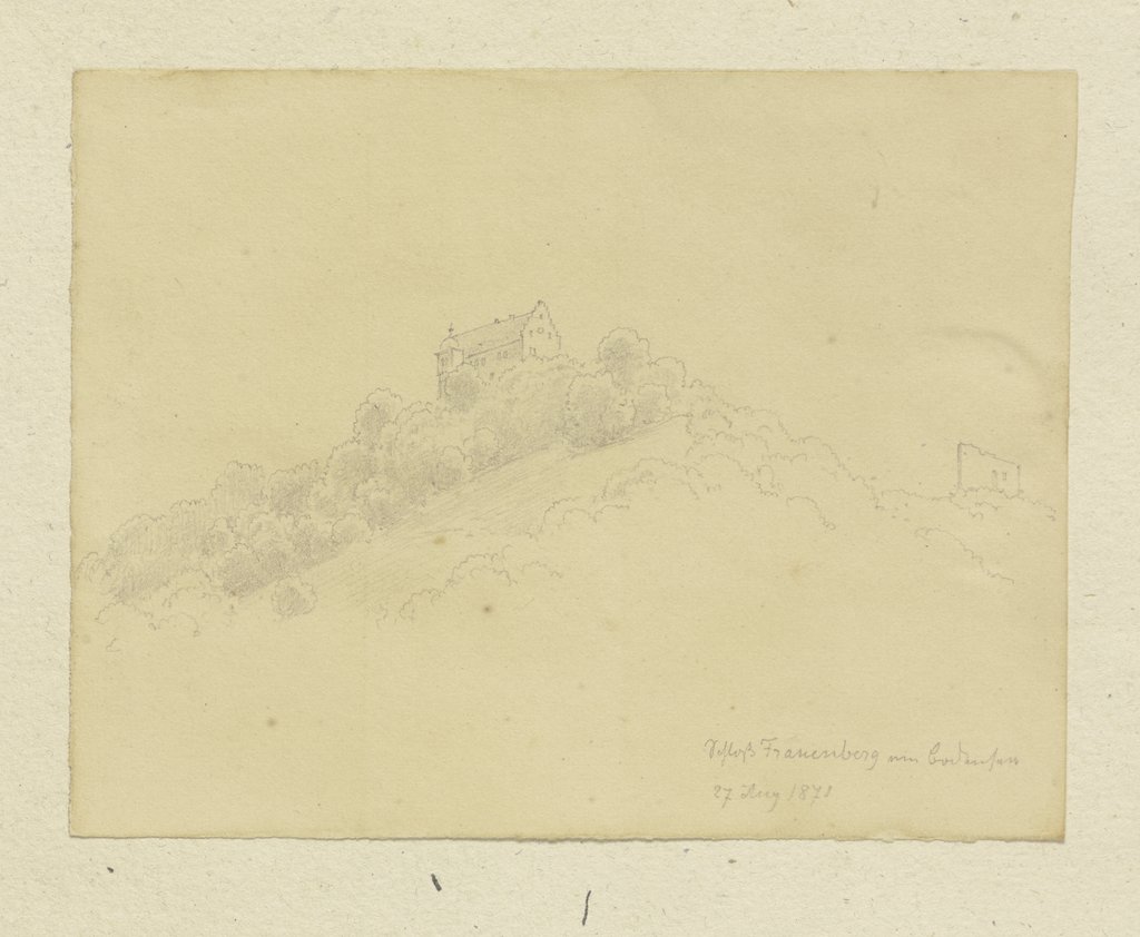 Schloss Frauenberg am Bodensee, Carl Theodor Reiffenstein