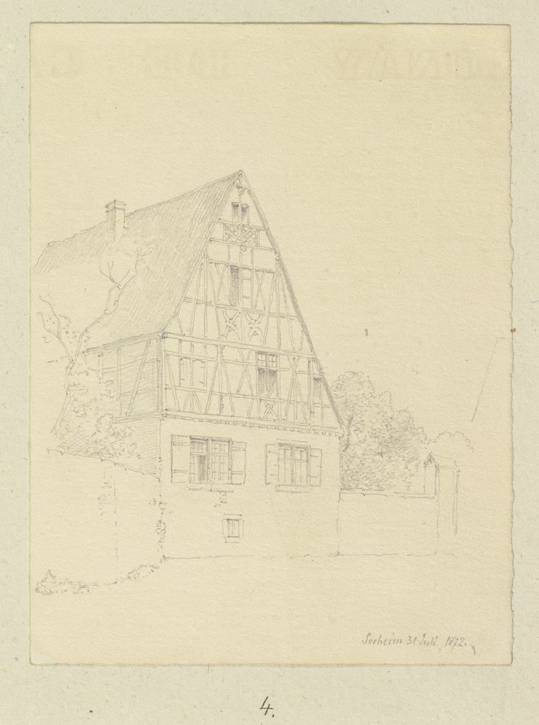 Haus in Seeheim, Carl Theodor Reiffenstein