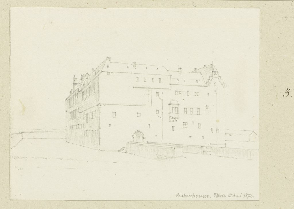 Babenhausen castle, Carl Theodor Reiffenstein