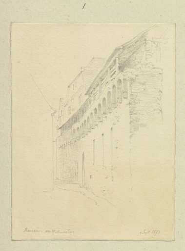 City wall in Hanau - Digital Collection