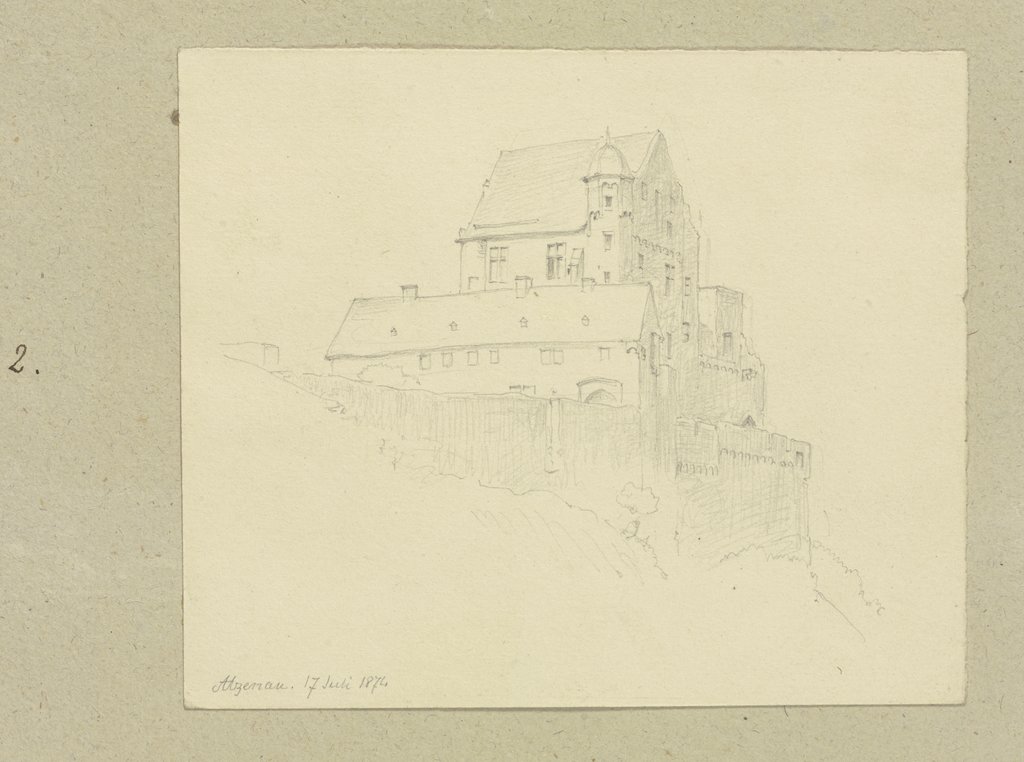 Alzenau castle, Carl Theodor Reiffenstein