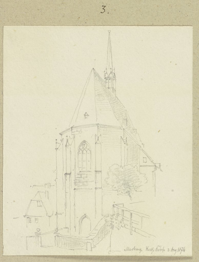 Kugel church in Marburg, Carl Theodor Reiffenstein