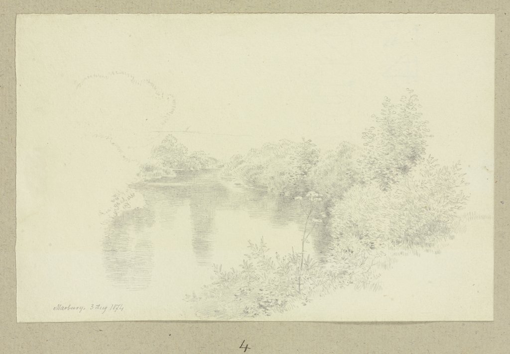 Waters near Marburg, Carl Theodor Reiffenstein