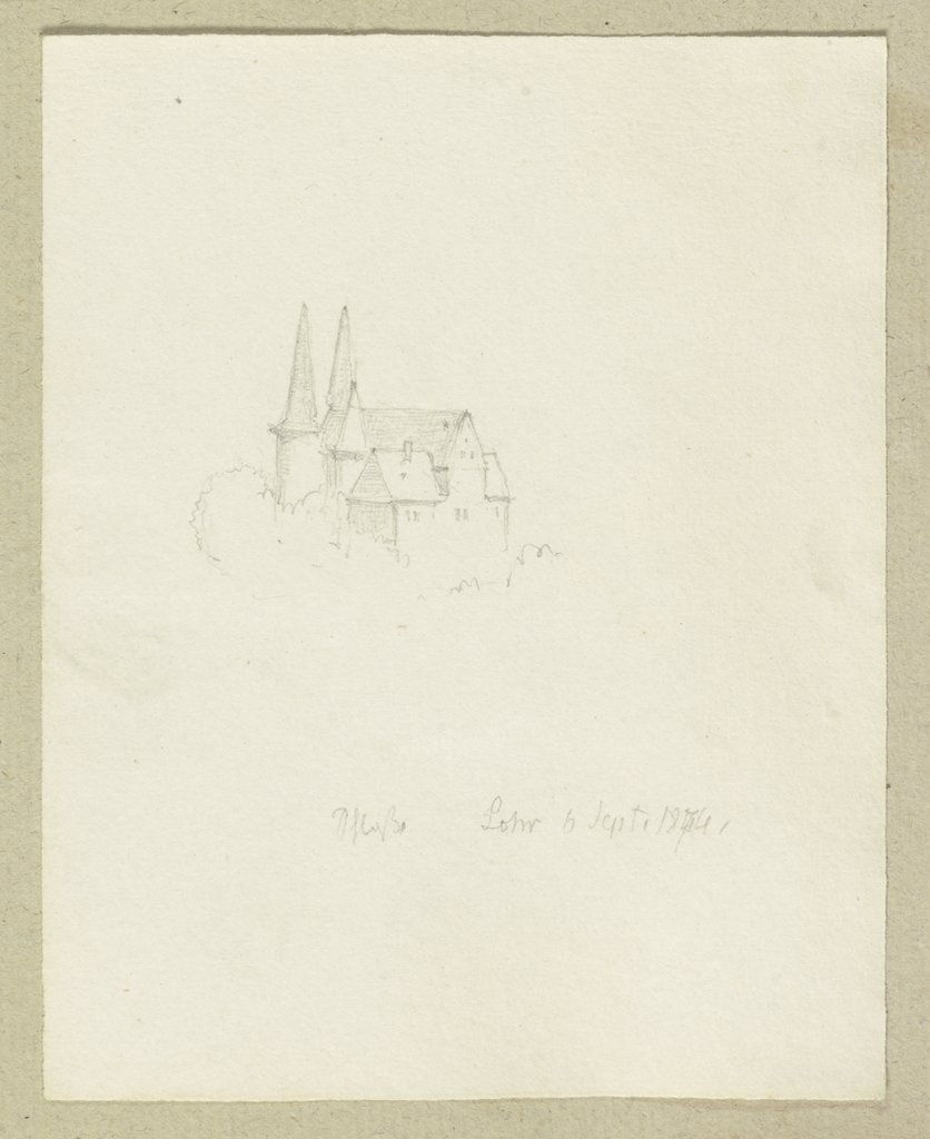 Lohr castle, Carl Theodor Reiffenstein