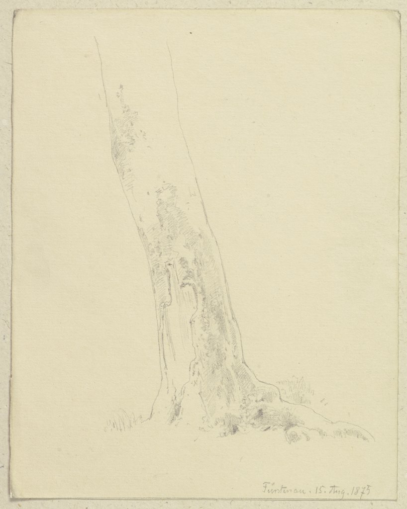 Tree near Michelstadt, Carl Theodor Reiffenstein