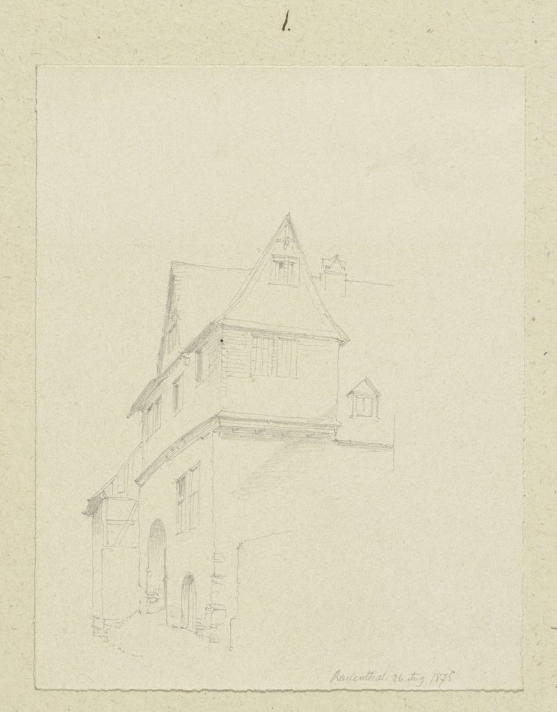 Haus in Eltville-Rauenthal, Carl Theodor Reiffenstein