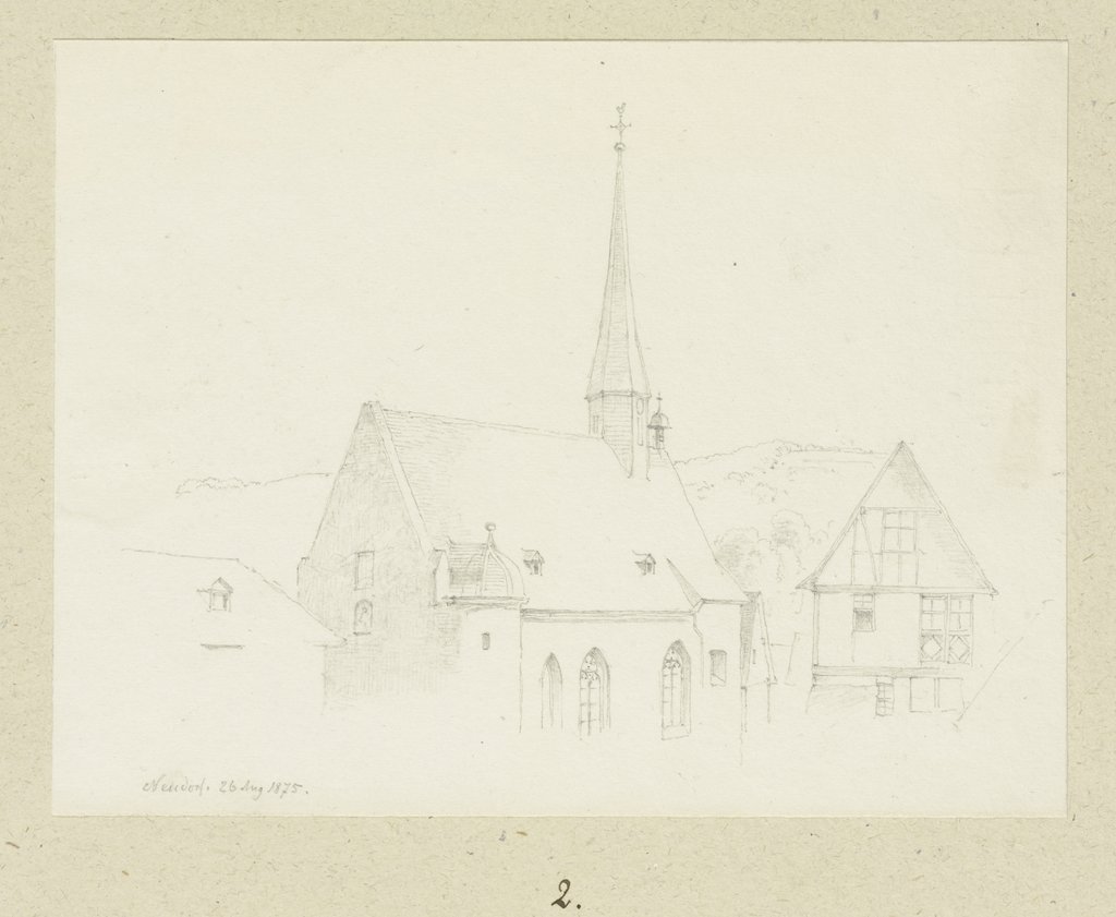 Church in Neudorf, Carl Theodor Reiffenstein