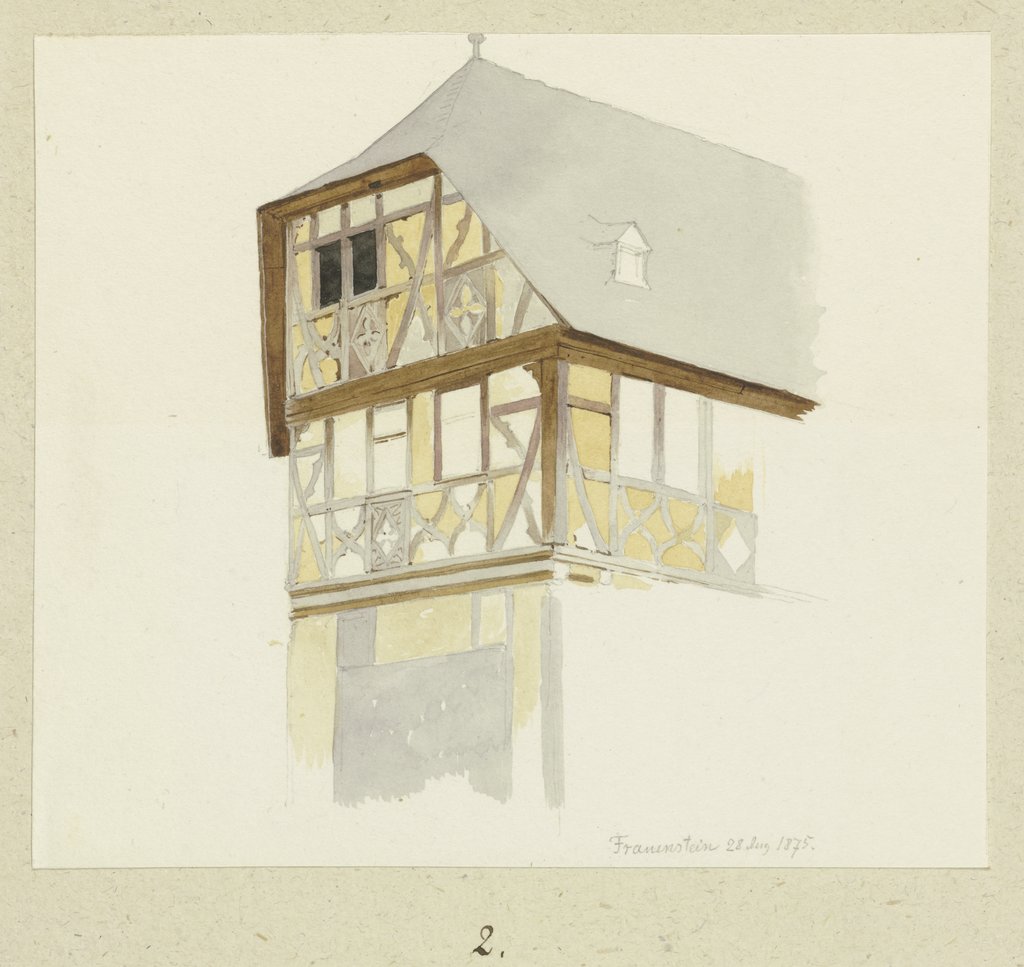 Fachwerkhaus in Frauenstein, Carl Theodor Reiffenstein