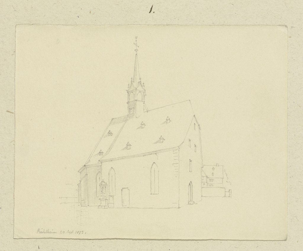 Die evangelische Kirche in Rödelheim, Carl Theodor Reiffenstein