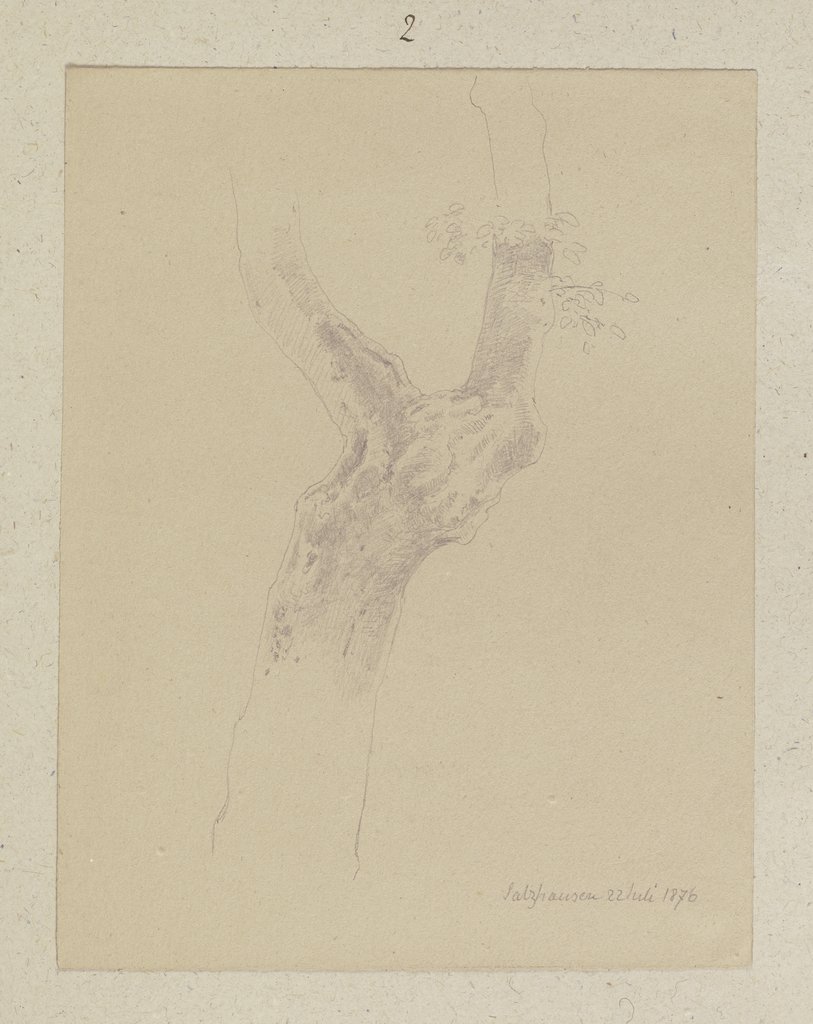 Tree near Salzhausen, Carl Theodor Reiffenstein